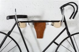 Invicta Interior INVICTA wieszak na rower BYK srebrny - metal, skóra naturalna