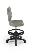 Entelo Petit Czarny VS03 rozmiar 3 WK+P - DOBRE KRZESŁO dla kręgosłupa, ortopedyczne - fotel obrotowy do biurka