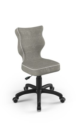 Entelo Petit Czarny VS03 rozmiar 3 - DOBRE KRZESŁO dla kręgosłupa, ortopedyczne - fotel obrotowy do biurka