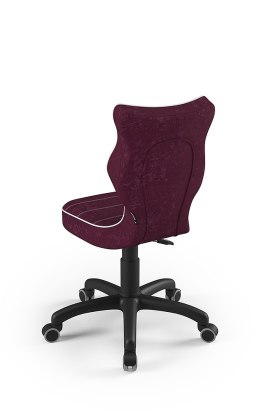 Entelo Petit Czarny VS07 rozmiar 3 - DOBRE KRZESŁO dla kręgosłupa, ortopedyczne - fotel obrotowy do biurka