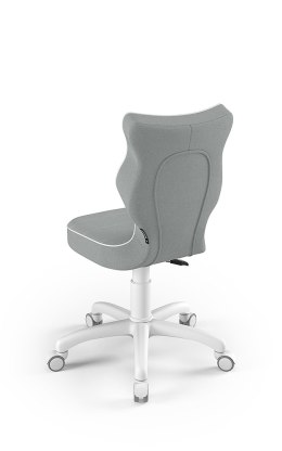 Entelo Petit Biały JS03 rozmiar 4 - DOBRE KRZESŁO dla kręgosłupa, ortopedyczne - fotel obrotowy do biurka