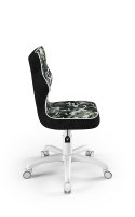 Entelo Petit Biały ST33 rozmiar 3 - DOBRE KRZESŁO dla kręgosłupa, ortopedyczne - fotel obrotowy do biurka