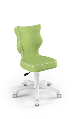Entelo Petit Biały VS05 rozmiar 4 - DOBRE KRZESŁO dla kręgosłupa, ortopedyczne - fotel obrotowy do biurka