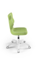 Entelo Petit Biały VS05 rozmiar 4 - DOBRE KRZESŁO dla kręgosłupa, ortopedyczne - fotel obrotowy do biurka
