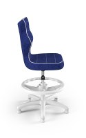 Entelo Petit Biały VS06 rozmiar 3 WK+P - DOBRE KRZESŁO dla kręgosłupa, ortopedyczne - fotel obrotowy do biurka