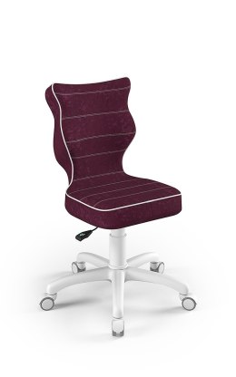 Entelo Petit Biały VS07 rozmiar 3 - DOBRE KRZESŁO dla kręgosłupa, ortopedyczne - fotel obrotowy do biurka