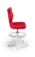 Entelo Petit Biały VS09 rozmiar 3 WK+P - DOBRE KRZESŁO dla kręgosłupa, ortopedyczne - fotel obrotowy do biurka