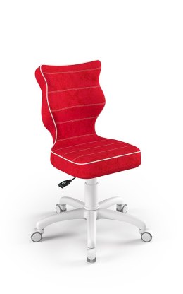 Entelo Petit Biały VS09 rozmiar 3 - DOBRE KRZESŁO dla kręgosłupa, ortopedyczne - fotel obrotowy do biurka