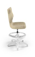 Entelo Petit Biały VS26 rozmiar 3 WK+P - DOBRE KRZESŁO dla kręgosłupa, ortopedyczne - fotel obrotowy do biurka