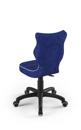 Entelo Petit Czarny VS06 rozmiar 4 - DOBRE KRZESŁO dla kręgosłupa, ortopedyczne - fotel obrotowy do biurka