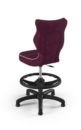 Entelo Petit Czarny VS07 rozmiar 4 WK+P - DOBRE KRZESŁO dla kręgosłupa, ortopedyczne - fotel obrotowy do biurka