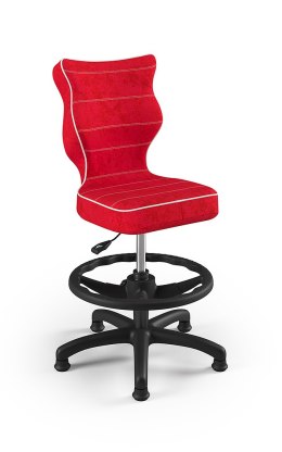 Entelo Petit Czarny VS09 rozmiar 4 WK+P - DOBRE KRZESŁO dla kręgosłupa, ortopedyczne - fotel obrotowy do biurka