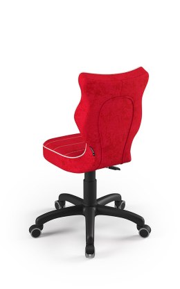 Entelo Petit Czarny VS09 rozmiar 4 - DOBRE KRZESŁO dla kręgosłupa, ortopedyczne - fotel obrotowy do biurka