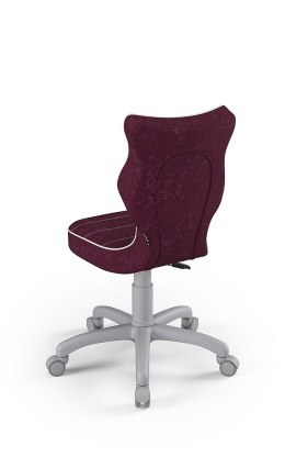 Entelo Petit Szary VS07 rozmiar 3 - DOBRE KRZESŁO dla kręgosłupa, ortopedyczne - fotel obrotowy do biurka