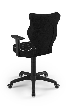 Entelo Duo Czarny VS01 rozmiar 6 - DOBRE KRZESŁO dla kręgosłupa, ortopedyczne - fotel obrotowy do biurka