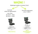 Entelo Duo Biały/Zielony VS05 rozmiar 6 - DOBRE KRZESŁO dla kręgosłupa, ortopedyczne - fotel obrotowy do biurka