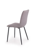 Halmar K251 krzesło popiel tkanina/stelaż metal czarny