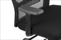 Fotel obrotowy RIVERTON M/H - różne kolory - czarny-czarny - krzesło biurowe do biurka - TILT, ZAGŁÓWEK