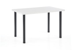 HALMAR stół MODEX 2 120 blat - biały, nogi- czarny