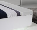 Meble Forte STARLET WHITE STWL163-V29 Łóżko z szafkami nocnymi Biały