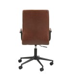 ACTONA Fotel biurowy na kółkach Winslow brązowy
