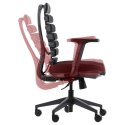 Fotel obrotowy LOOP CZARNY - krzesło biurowe do biurka - TILT