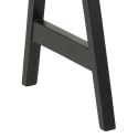 ACTONA Biurko Miso czarne - - minimalistyczne biurko do pracowni, pokoju młodzieżowego - drewno kauczukowe