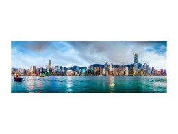 OBRAZ HONGKONG 160X60 - obraz na szkle hartowanym