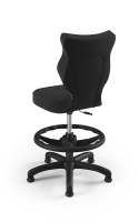 ENTELO Petit Czarny Velvet 17 rozmiar 3 WK+P - DOBRE KRZESŁO dla kręgosłupa, ortopedyczne - fotel obrotowy do biurka