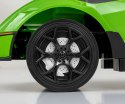 Milly Mally Pojazd z rączką LAMBORGHINI ESSENZA SC V12 Green - jeździk samochód zielony, skrętne koła, kierownica z dźwiękiem