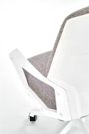 Halmar SPIN 2 fotel obrotowy pracowniczny beżowy / biały