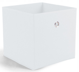 Halmar WINNY szuflada biały składany pojemnik, kosz, organizer na zabawki, dokumenty, bieliznę, czapki, szaliki