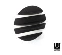 Umbra UMBRA półki ścienne SOLIS czarne - zestaw 4 półek z wygiętego metalu - mozliwość montażu razem lub oddzielnie