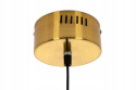 King Home Lampa wisząca sufitowa PUZO LED L antyczny mosiądz stal