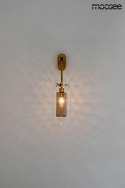 Moosee MOOSEE Kinkiet lampa ścienna LAMPION złota stal klosz szkło transparentny E14