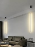 LAMPA wisząca LED OMBRE 80 CZARNA stal akryl Moosee MOOSEE minimalistyczna i nowoczesna