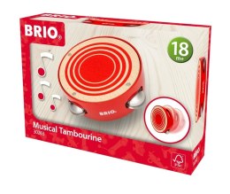 BRIO BRIO Instrument Dla Dziecka Tamburyn Drewniany