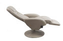 Halmar OPTIMA recliner fotel rozkładany cappuccino materiał: eco skóra / PVC