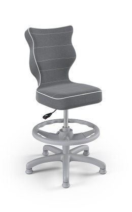 Entelo Petit Szary Jasmine 33 rozmiar 3 WK+P ergonomiczne krzesło / fotel do biurka
