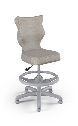 Entelo Petit Szary Monolith 03 rozmiar 3 WK+P ergonomiczne krzesło / fotel do biurka