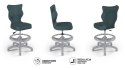 Entelo Petit Szary Monolith 06 rozmiar 3 WK+P ergonomiczne krzesło / fotel do biurka