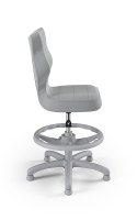 Entelo Petit Szary Velvet 03 rozmiar 3 WK+P ergonomiczne krzesło / fotel do biurka