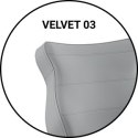 Entelo Petit Szary Velvet 03 rozmiar 3 WK+P ergonomiczne krzesło / fotel do biurka