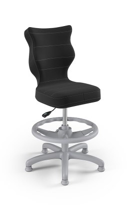 Entelo Petit Szary Velvet 17 rozmiar 3 WK+P ergonomiczne krzesło / fotel do biurka