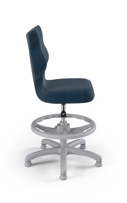 Entelo Petit Szary Velvet 24 rozmiar 3 WK+P ergonomiczne krzesło / fotel do biurka