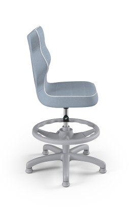 Entelo Petit Szary Jasmine 06 rozmiar 4 WK+P ergonomiczne krzesło / fotel do biurka