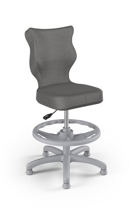 Entelo Petit Szary Monolith 33 rozmiar 4 WK+P ergonomiczne krzesło / fotel do biurka
