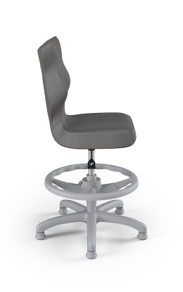 Entelo Petit Szary Monolith 33 rozmiar 4 WK+P ergonomiczne krzesło / fotel do biurka