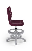 Entelo Petit Szary Visto 07 rozmiar 4 WK+P ergonomiczne krzesło / fotel do biurka