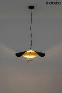 Moosee MOOSEE lampa wisząca LED STING RAY 40 metalowa czarna mat / złota do domu lokalu